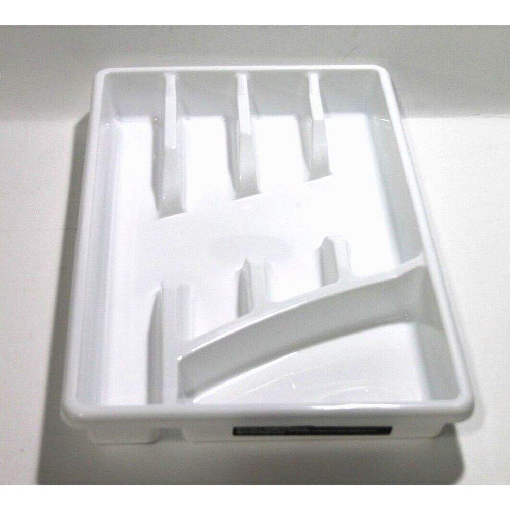 Essentials Kitchen Silverware Cutlery Utensil Drawer Organizer Storage Tray